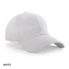 White Unstructured Heavy Brushed Caps